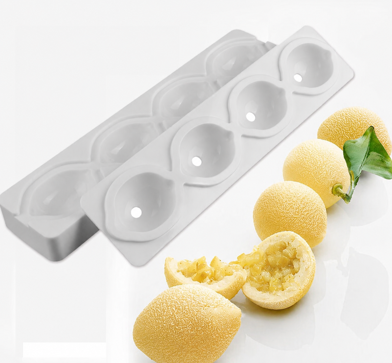 3D Lemon Silicone Mold