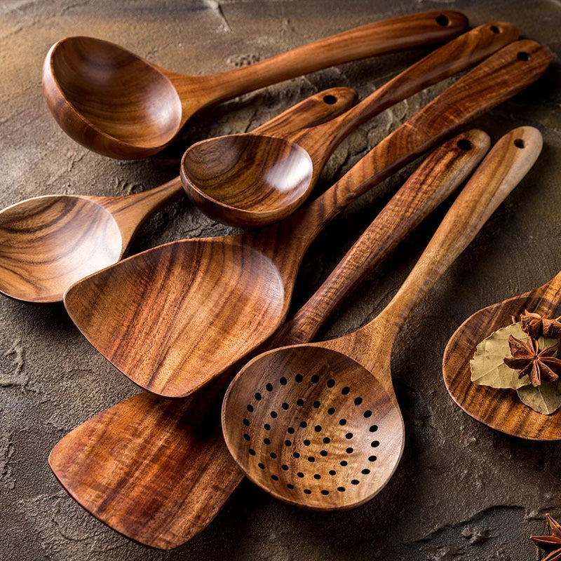Teak Wood Kitchen