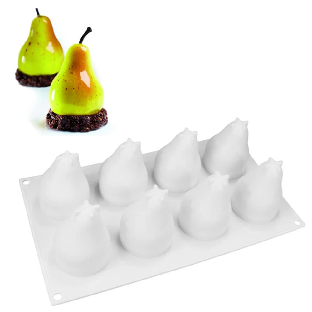 Pear silicone mold