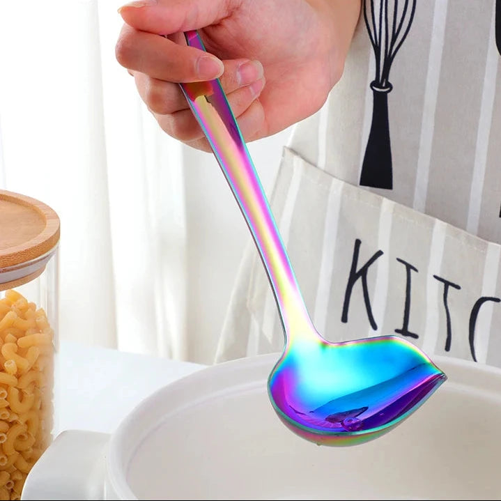 Stainless Steel Sauce Drizzle Spoon