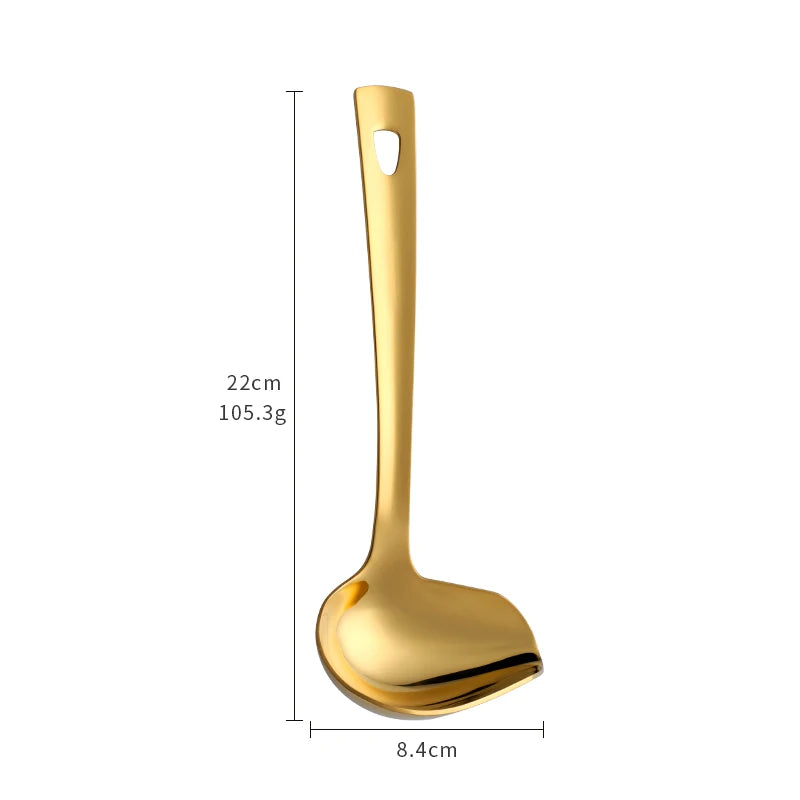 Stainless Steel Sauce Drizzle Spoon