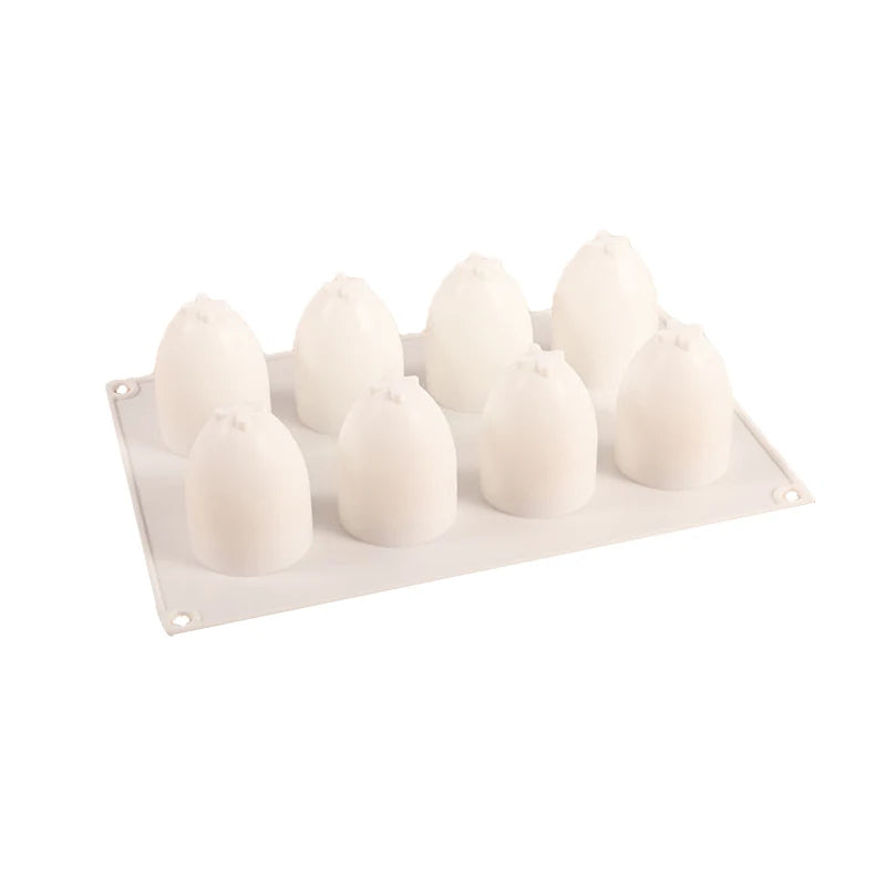 3D Easter Egg Shape Silicone Mold