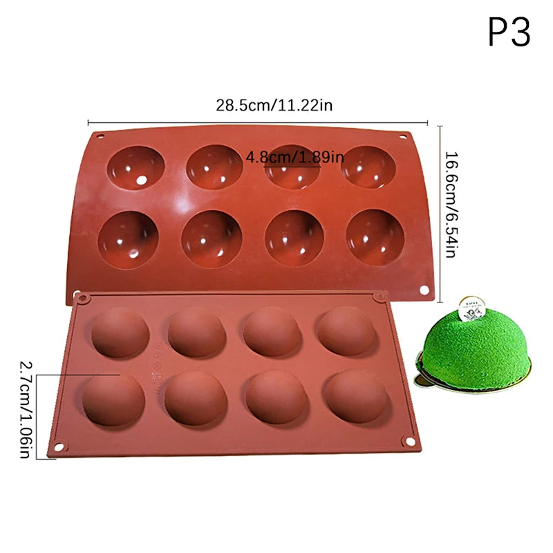 Semi-Spherical Gourmet Mold