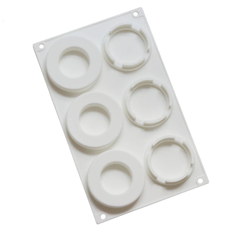 Circle Round Shaped Silicone Mousse