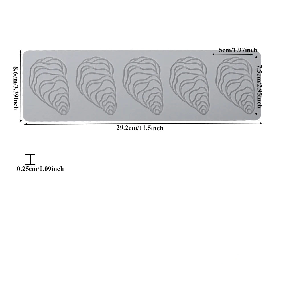Sea Tuille Mold