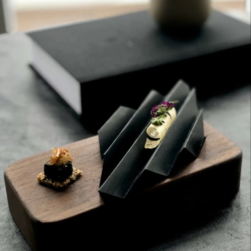 Walnut Cube Plate