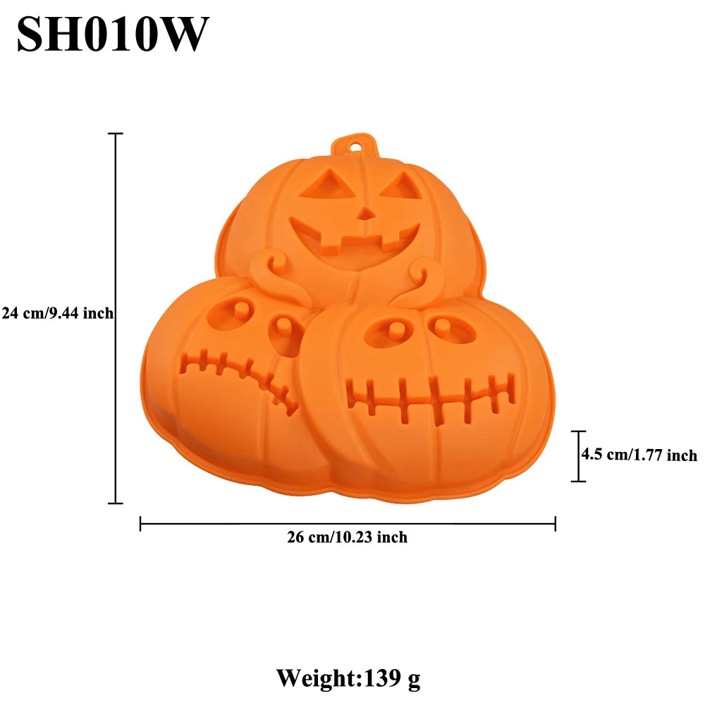 Pumpkin Cake & Ice Tray Mold