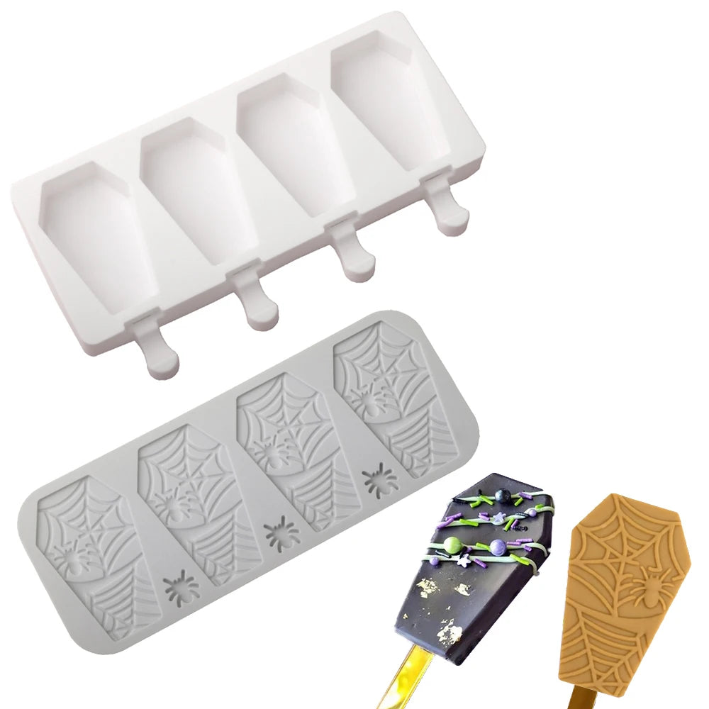 Halloween Coffin Popsicle Mold