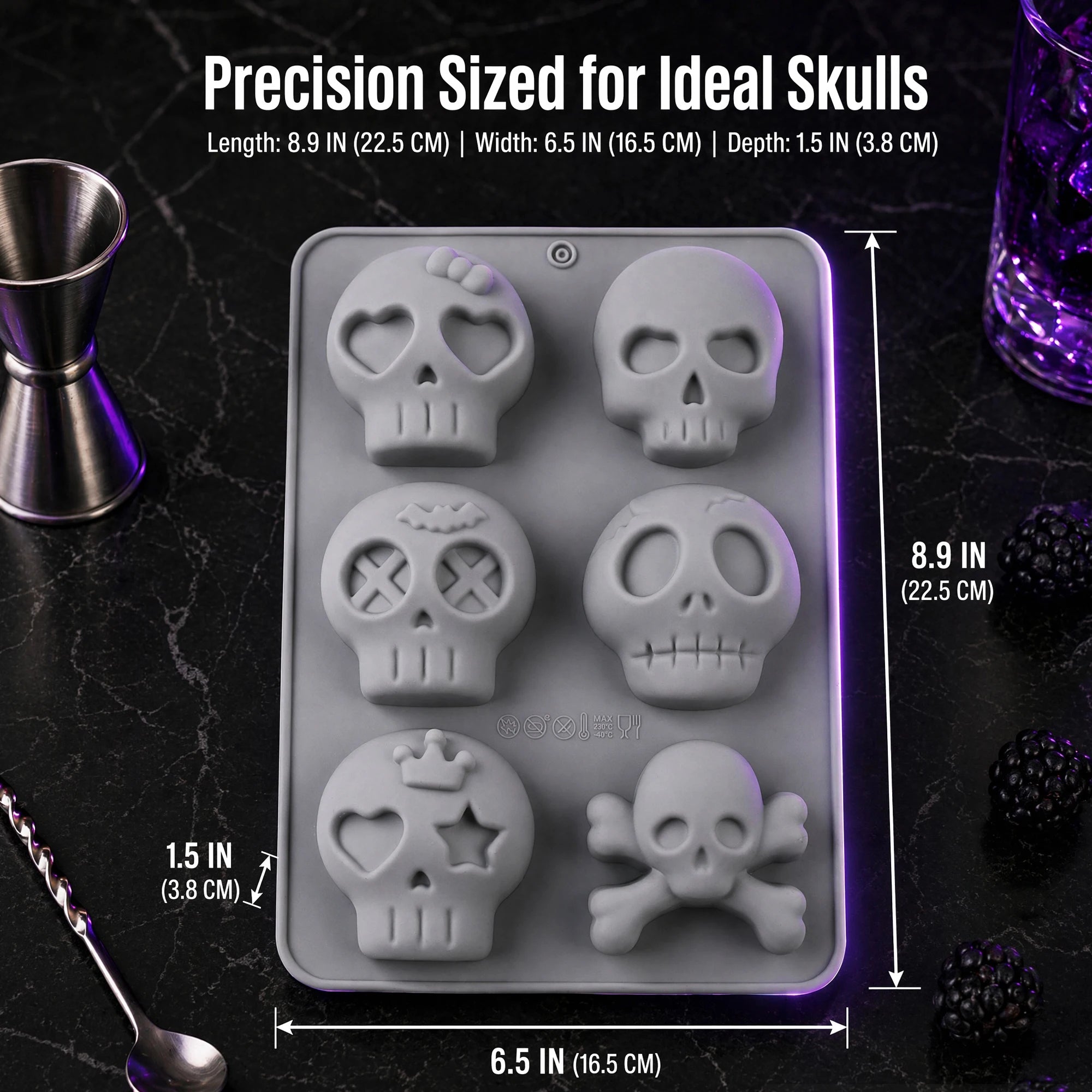 Skull Candy Mold