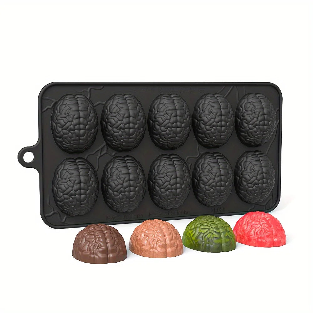 Brain Halloween Mold