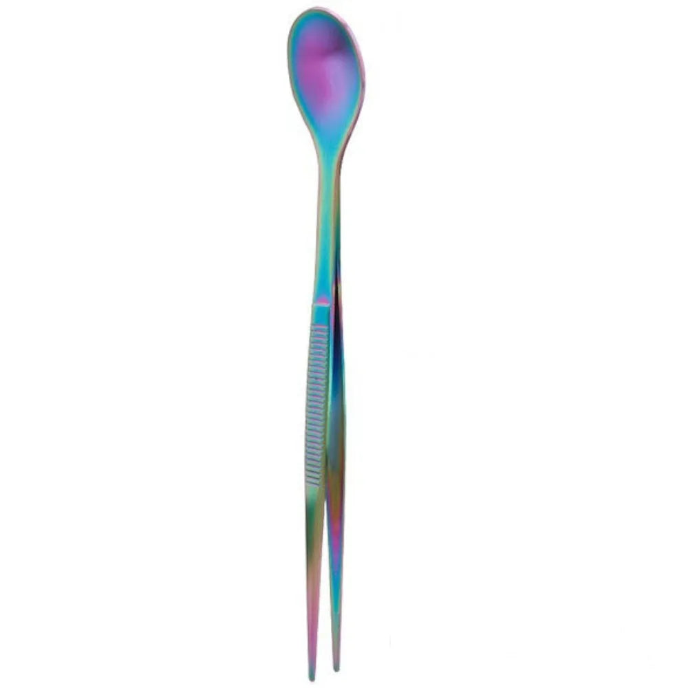2-in-1 Sauce Spoon & Food Tongs