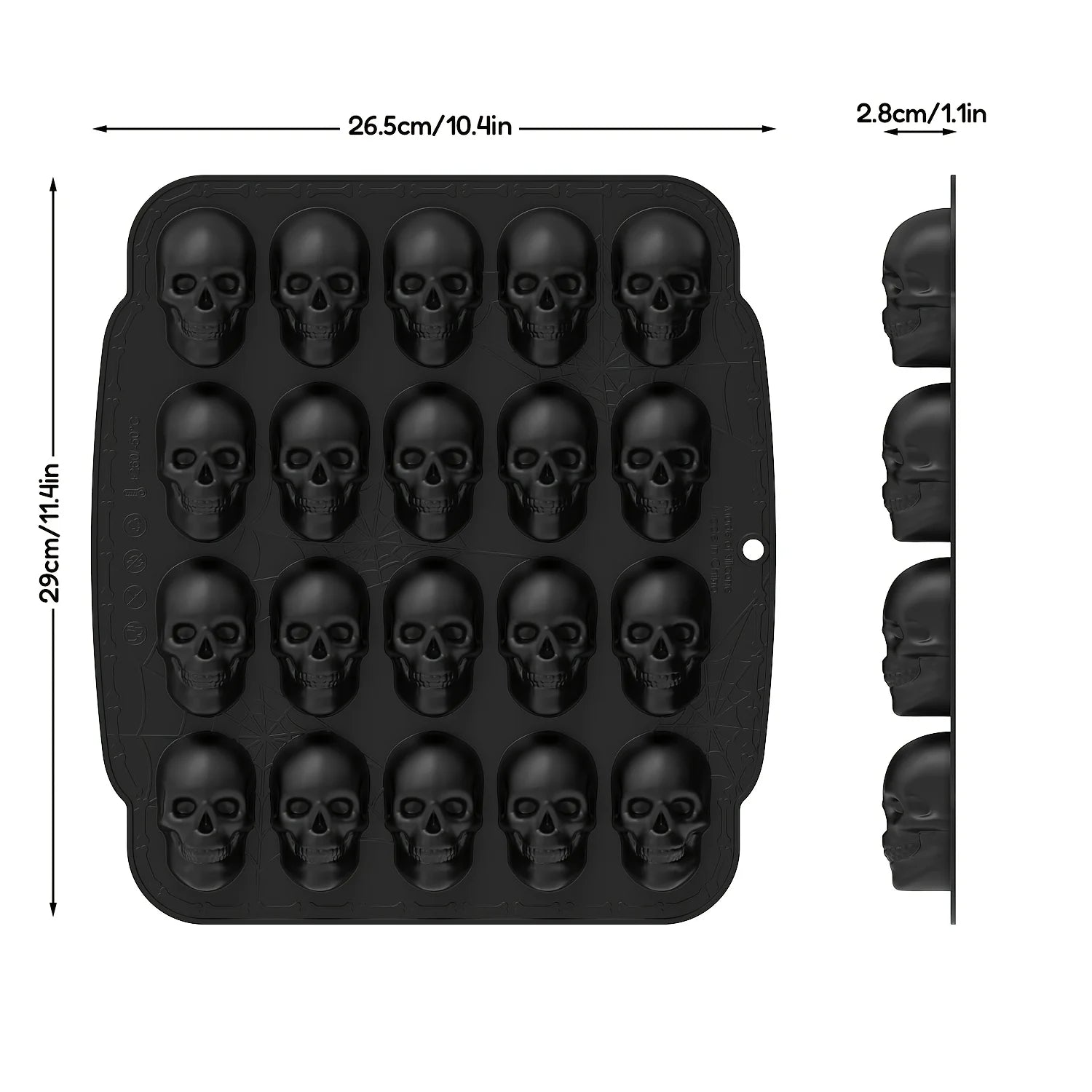 Skull Mold & Ice Tray