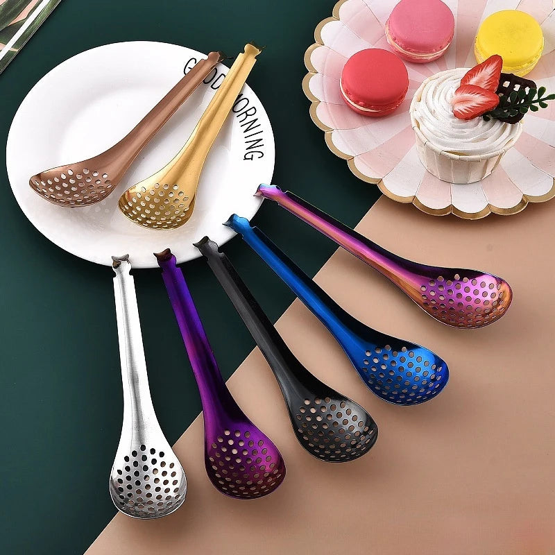 Stainless Steel Slotted Kitchen Spoon