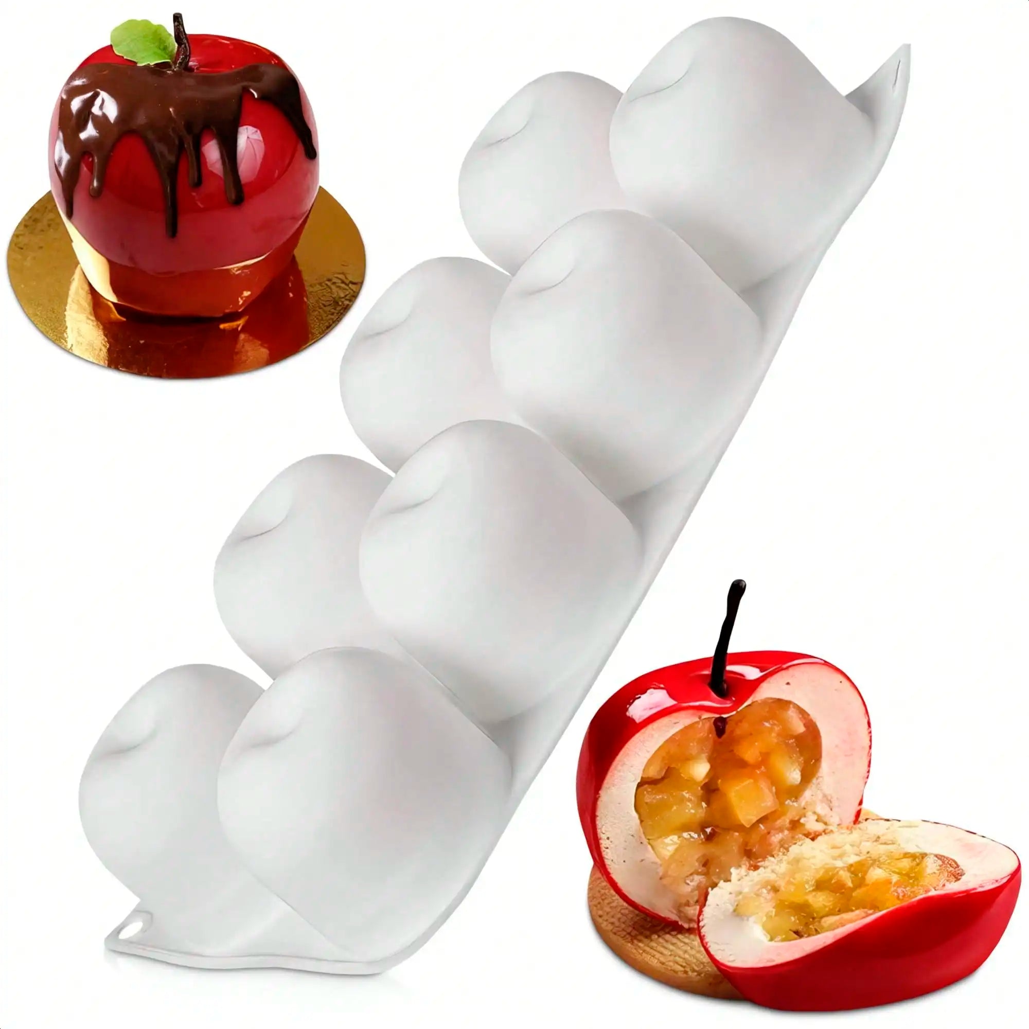 Apple silicone mold