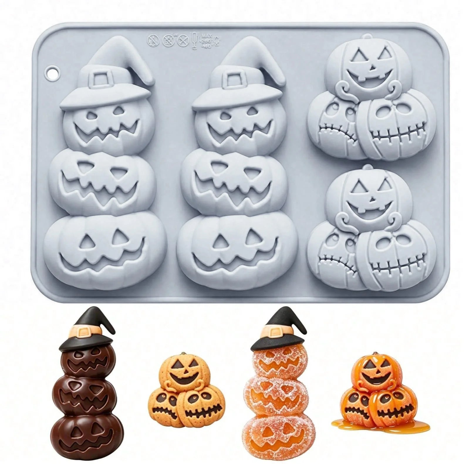 Pumpkin Candy Mold