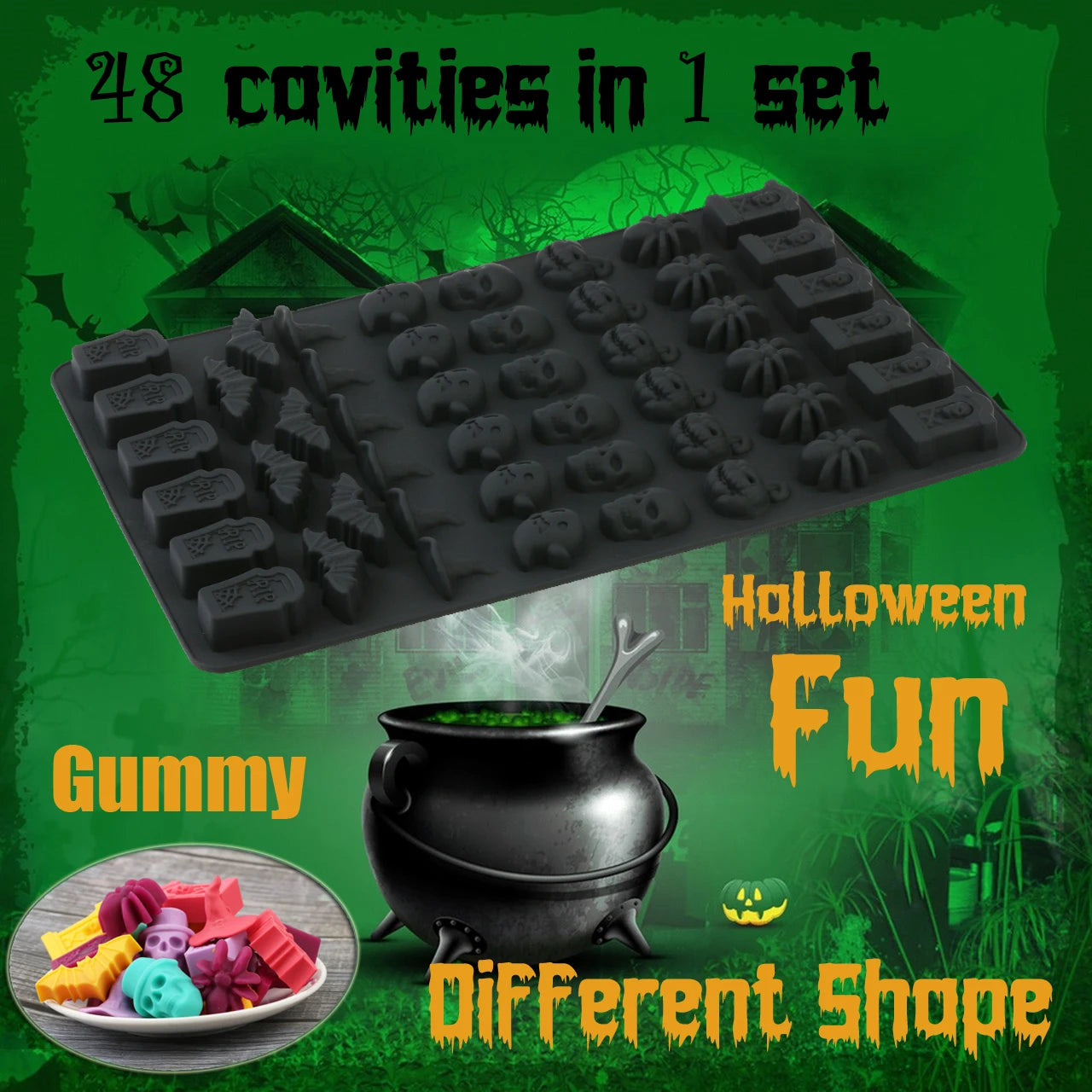 Halloween Multi-Shape Mold