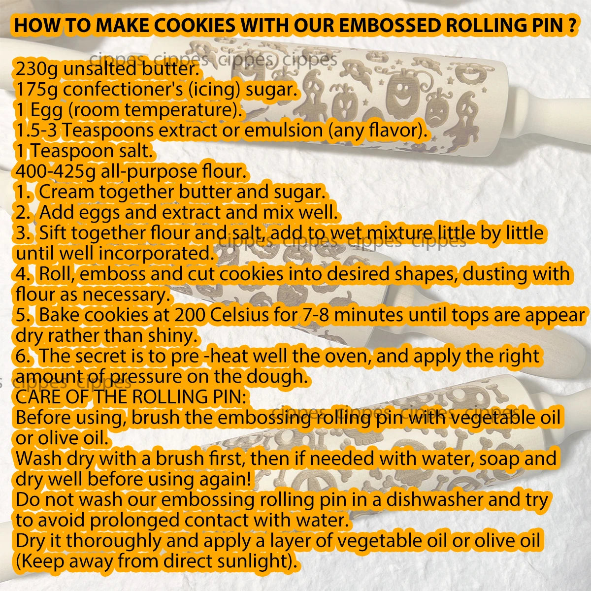 Halloween Rolling Pin