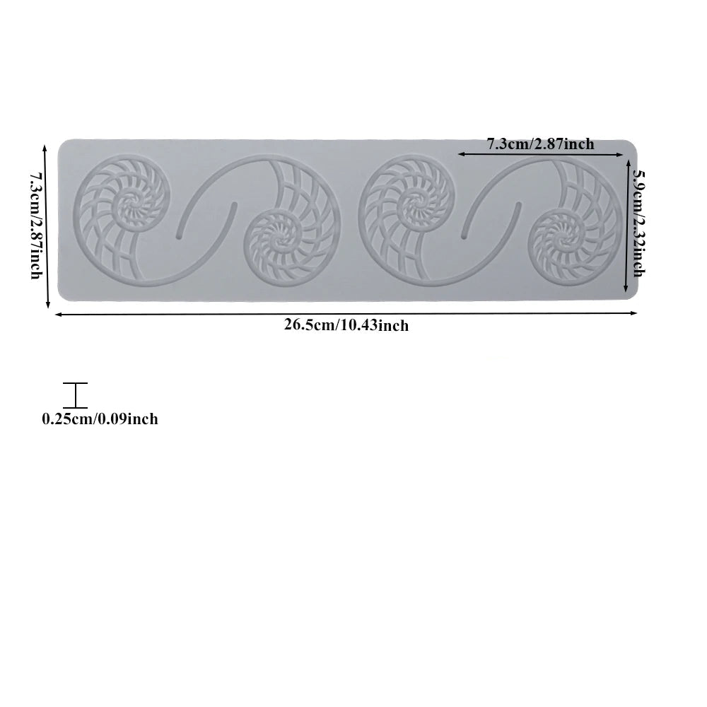 Sea Tuille Mold