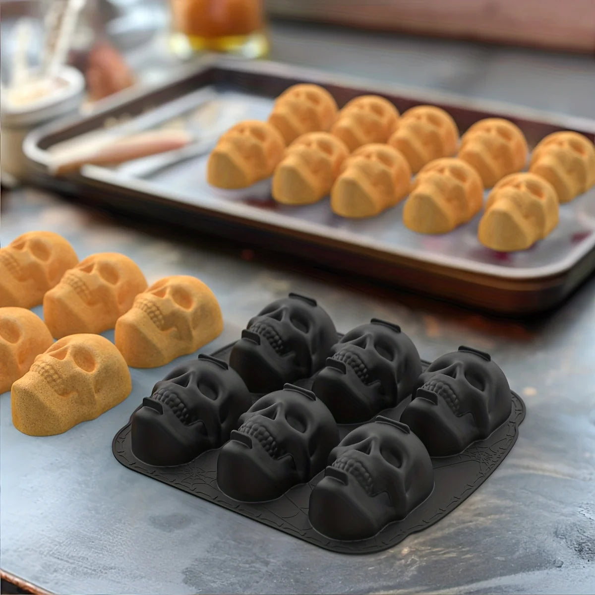 3D Skull Mold