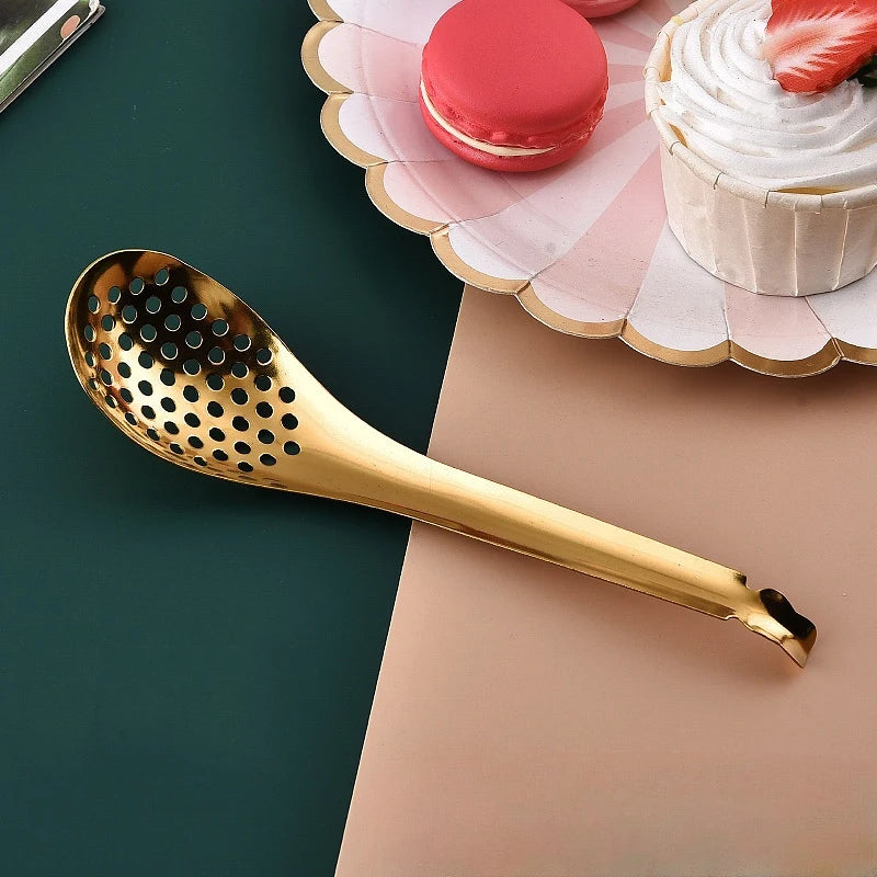 Stainless Steel Slotted Kitchen Spoon