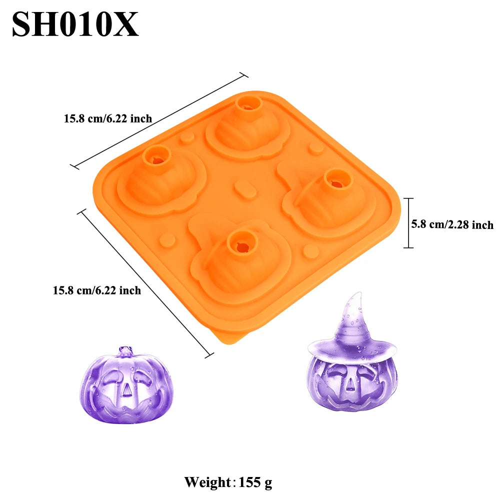 Pumpkin Cake & Ice Tray Mold