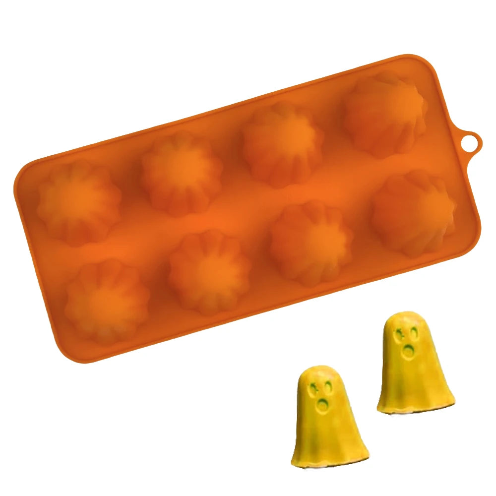 Pumpkin & Ghost Popsicle Mold