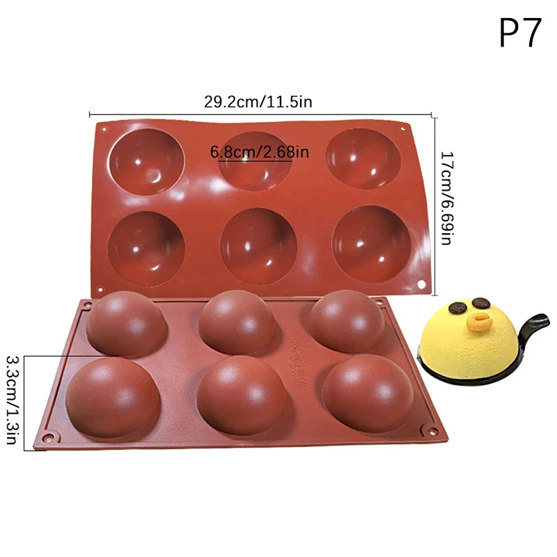 Semi-Spherical Gourmet Mold