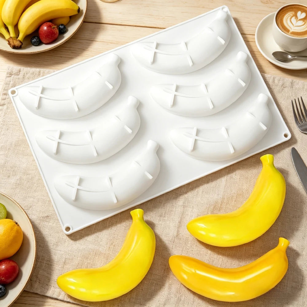 Banana silicone mold