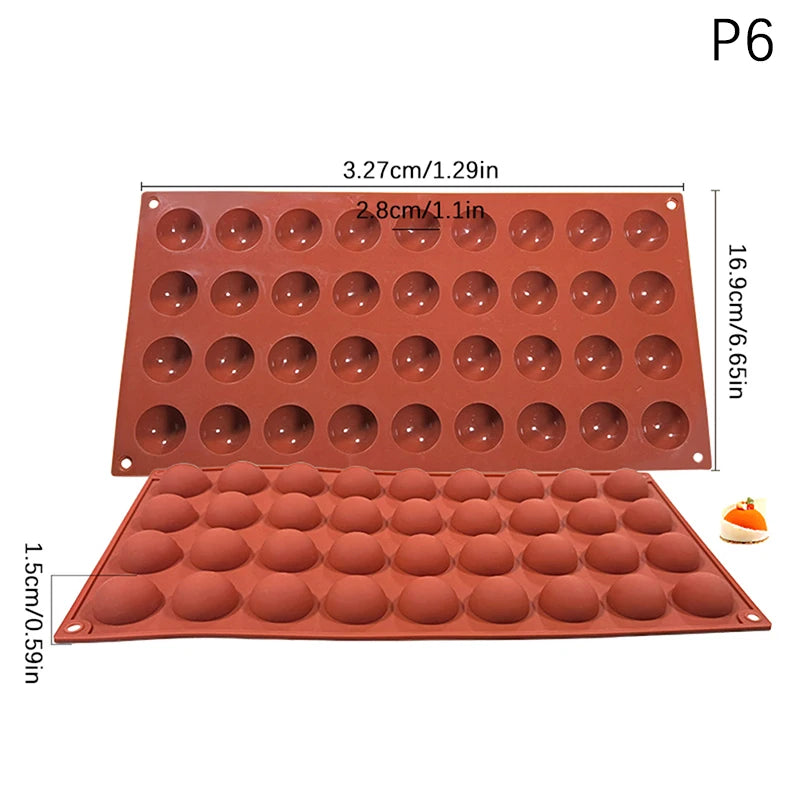 Semi-Spherical Gourmet Mold
