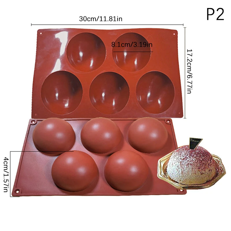 Semi-Spherical Gourmet Mold