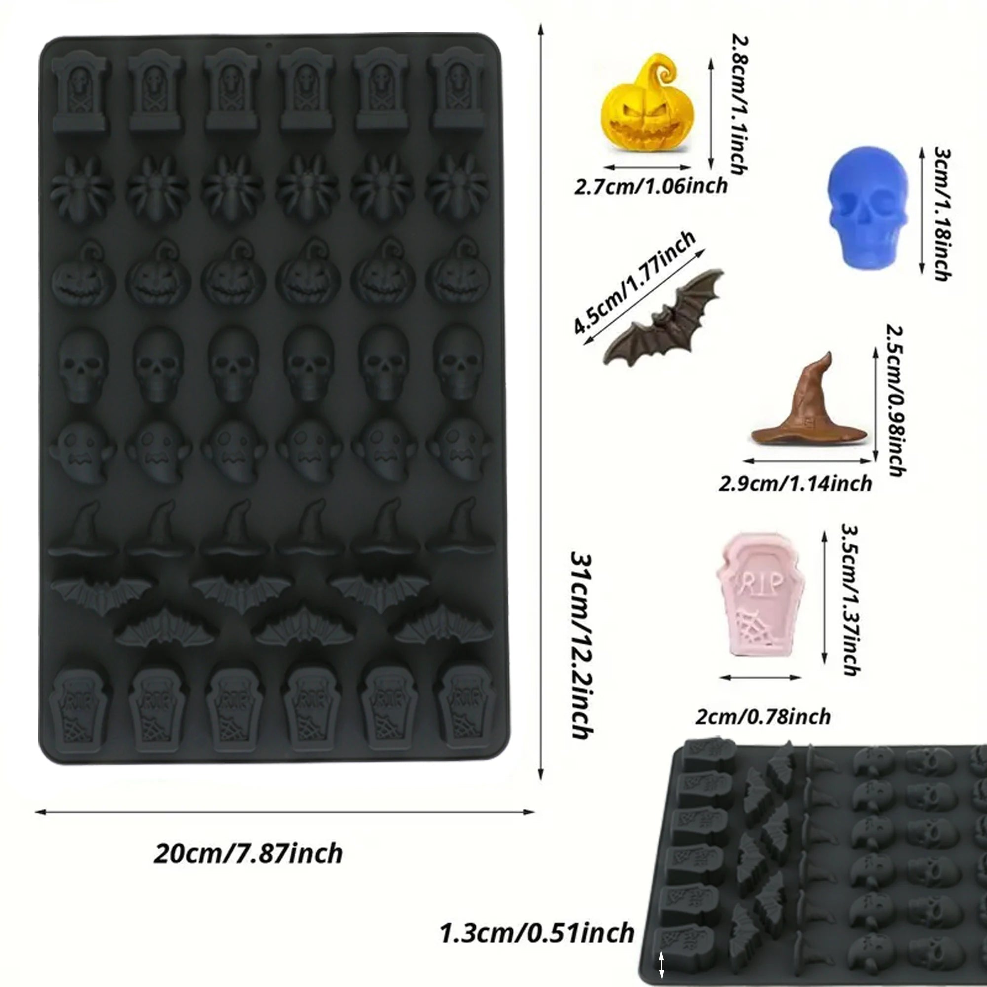 Halloween Multi-Shape Mold