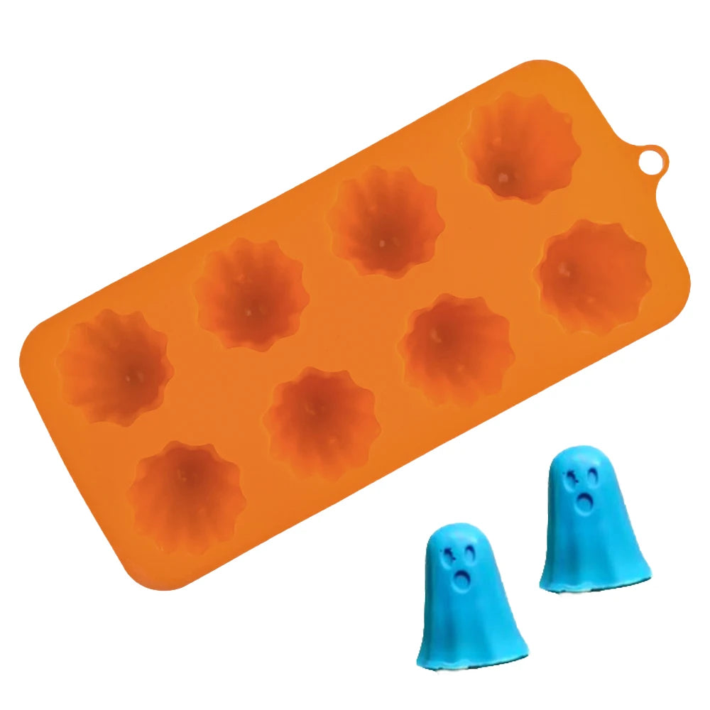 Pumpkin & Ghost Popsicle Mold