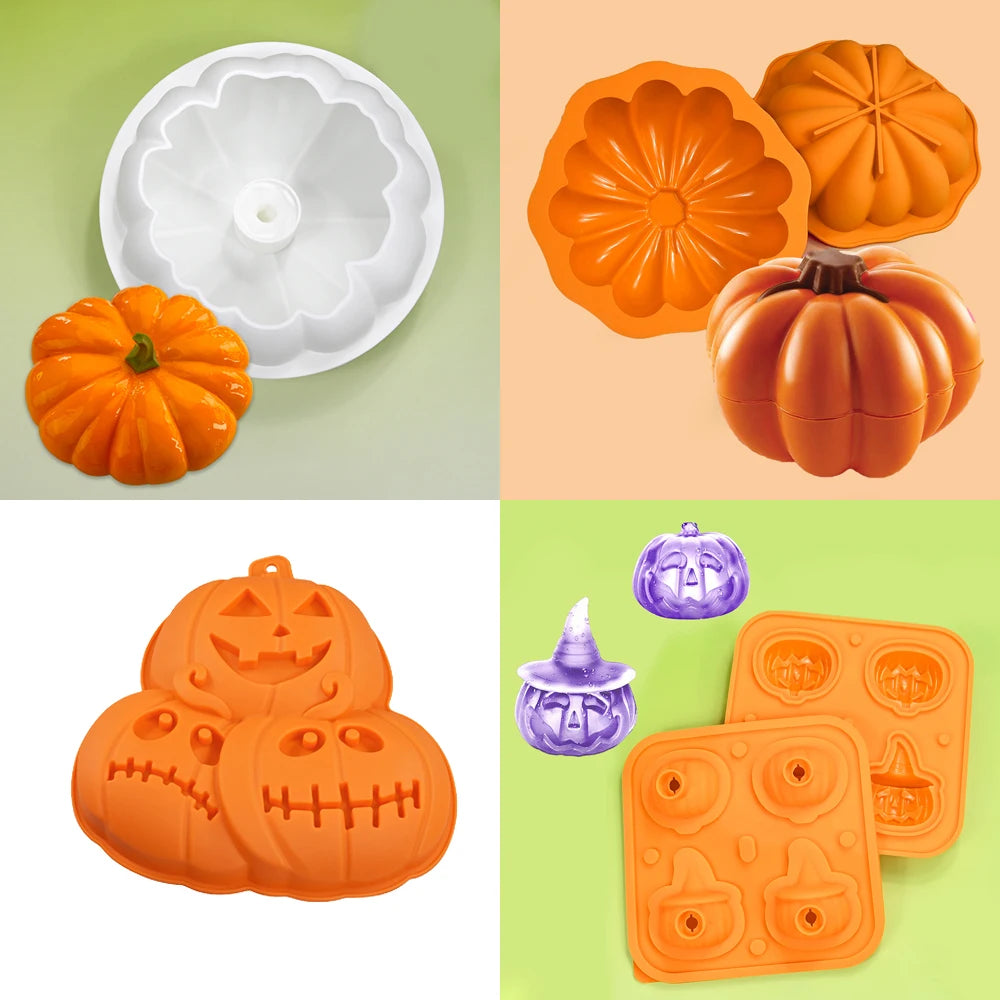 Pumpkin Cake & Ice Tray Mold