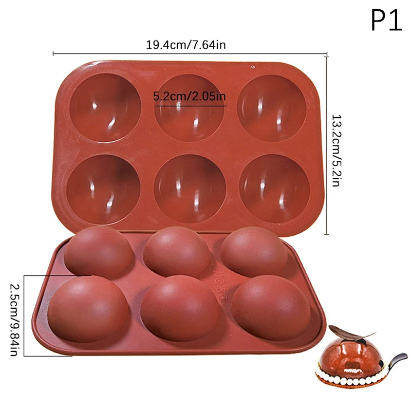 Semi-Spherical Gourmet Mold