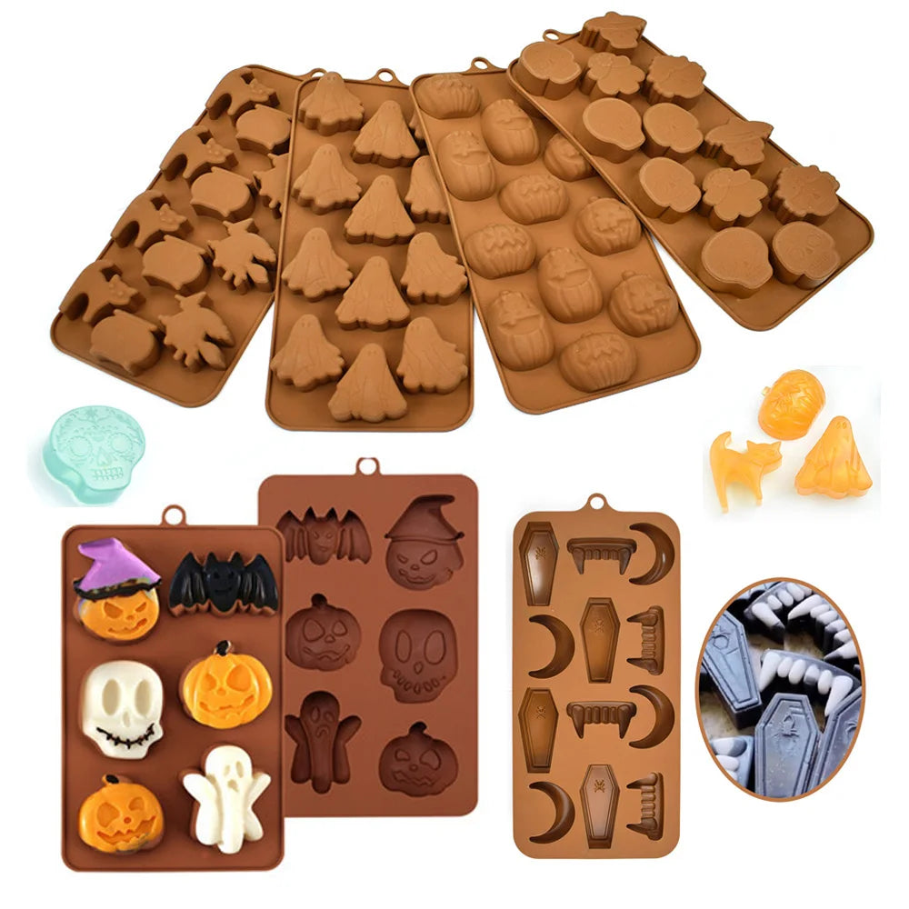 Halloween Collection – Pumpkin, Bat, Ghost, Skull & Vampire Teeth