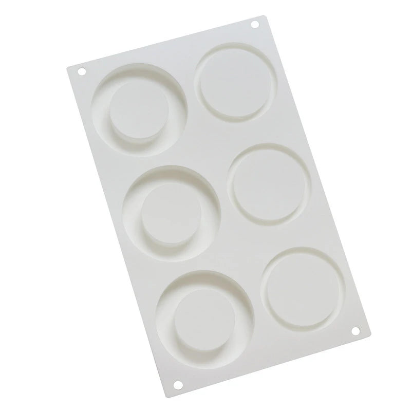 Circle Round Shaped Silicone Mousse
