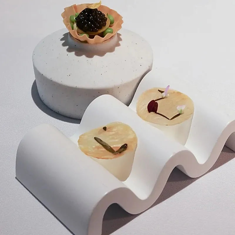 Wave Ceramic Plate