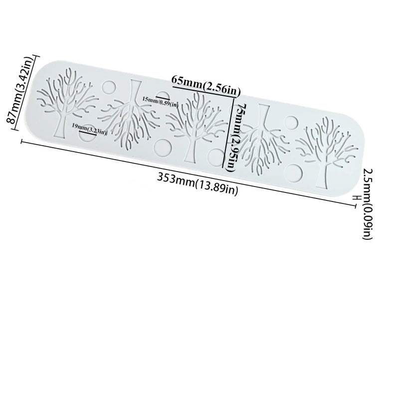 Mini Tuille Silicone Mold