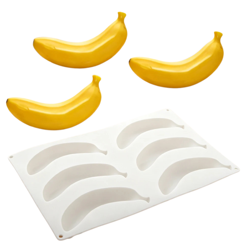 Banana Mousse Silicone Mold