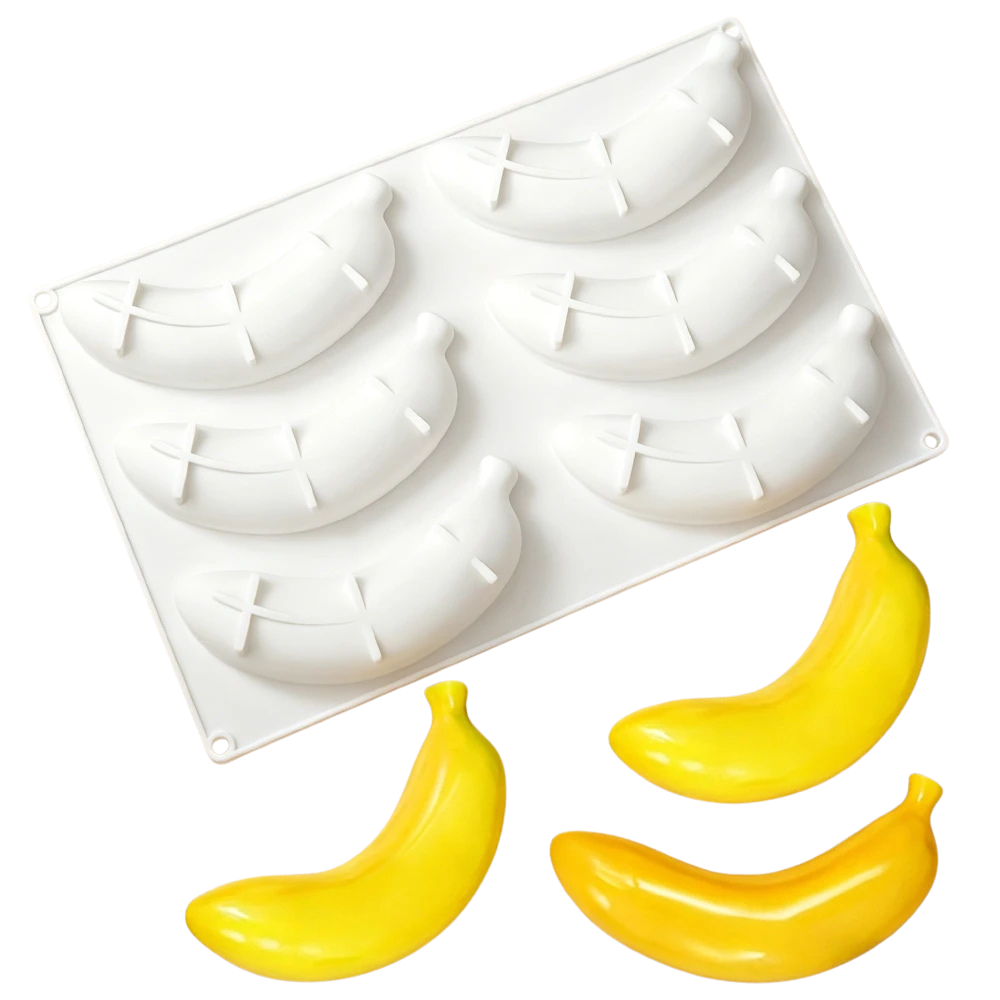 Banana Mousse Silicone Mold