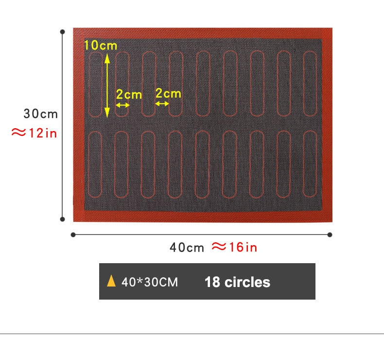 Perforated Silicone Baking Mat Premium