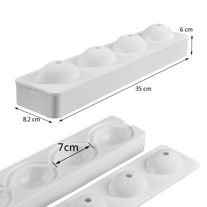 3D Lemon Silicone Mold